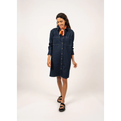 Robe Roxane chemise en jean