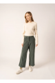 Pantalon en velours Tess Vegetal