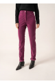 Pantalon MIMOSA Prune Velours