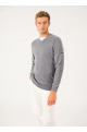 Pull Cuirasse gris