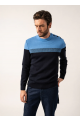 Pull marin Aquitaine Bleu Oxygene