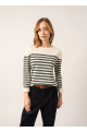 Pull Ecrins Ecume/Vegetal