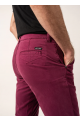 Pantalon chino Voile Hiver Prune