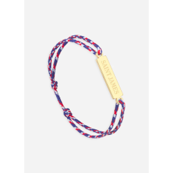 Bracelet logo Or/Tricolore