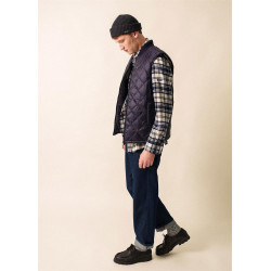 Veste sans manches doublée...