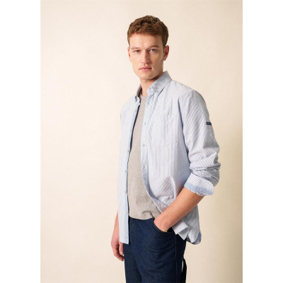 Chemise rayée Coton Nolan -...