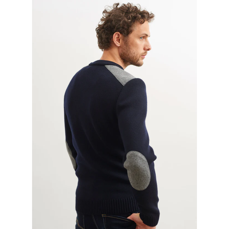 Pull Moraine Arpin Navy