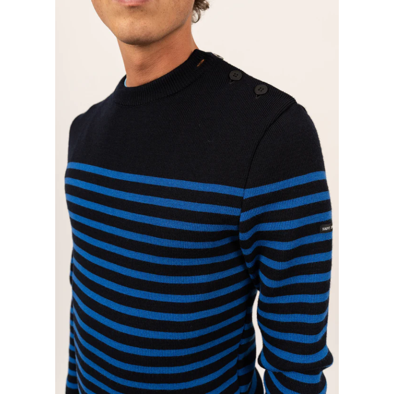 Pull Rochefort rayé gitane / navy